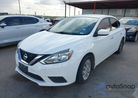 2017 Nissan Sentra S z USA, uszkodzony, nr VIN 3N1AB7AP1HY210534